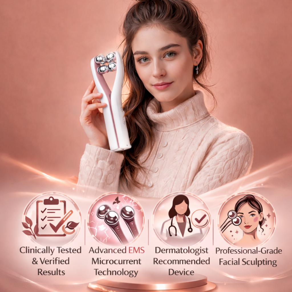 SculptAura™️EMS Face Roller